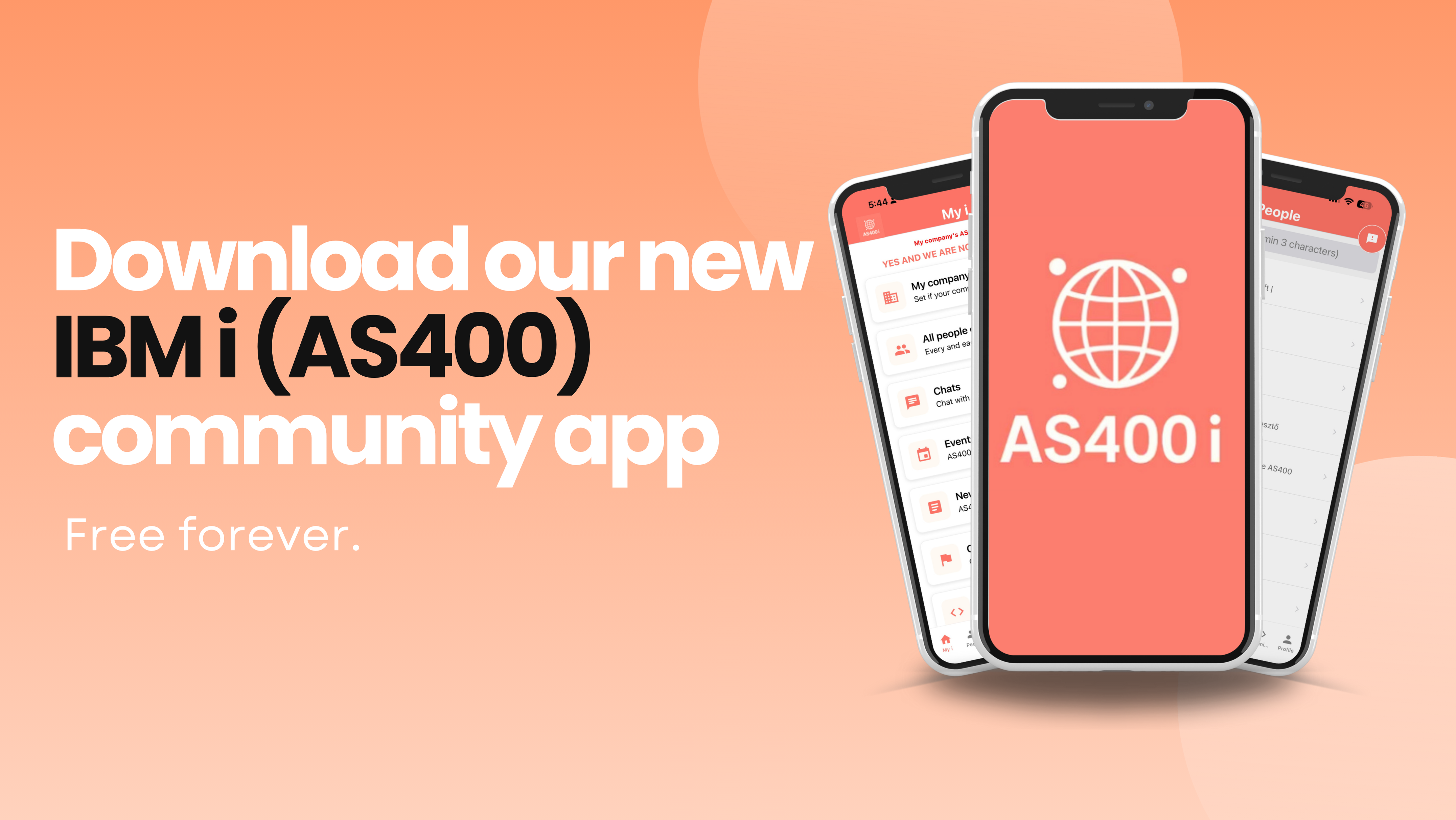 IBM i community app — cover